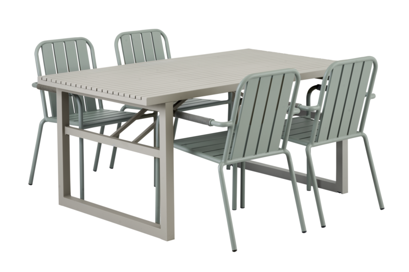 Vevi table à manger Khaki