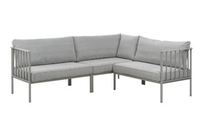 Upper salon de jardin Light Grey/Digi Grey