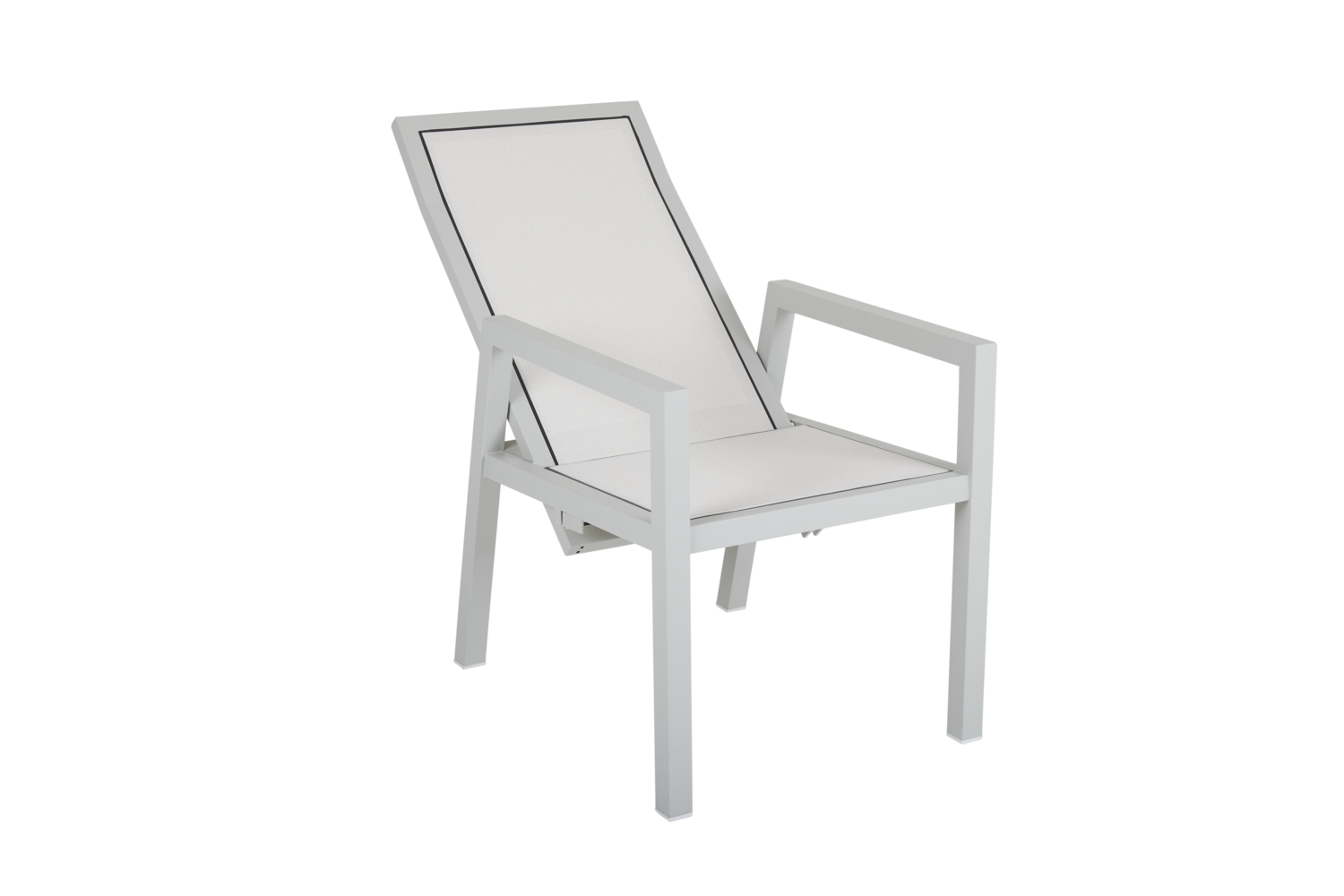 Newfort fauteuil avec dossier réglable Light Grey/Off-White