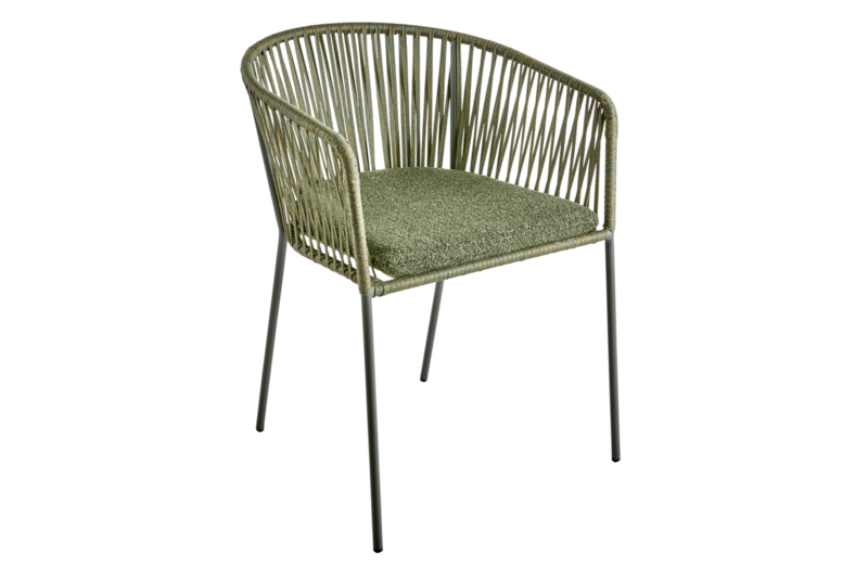 Piatto fauteuil Nordic Green / Raw Avocado