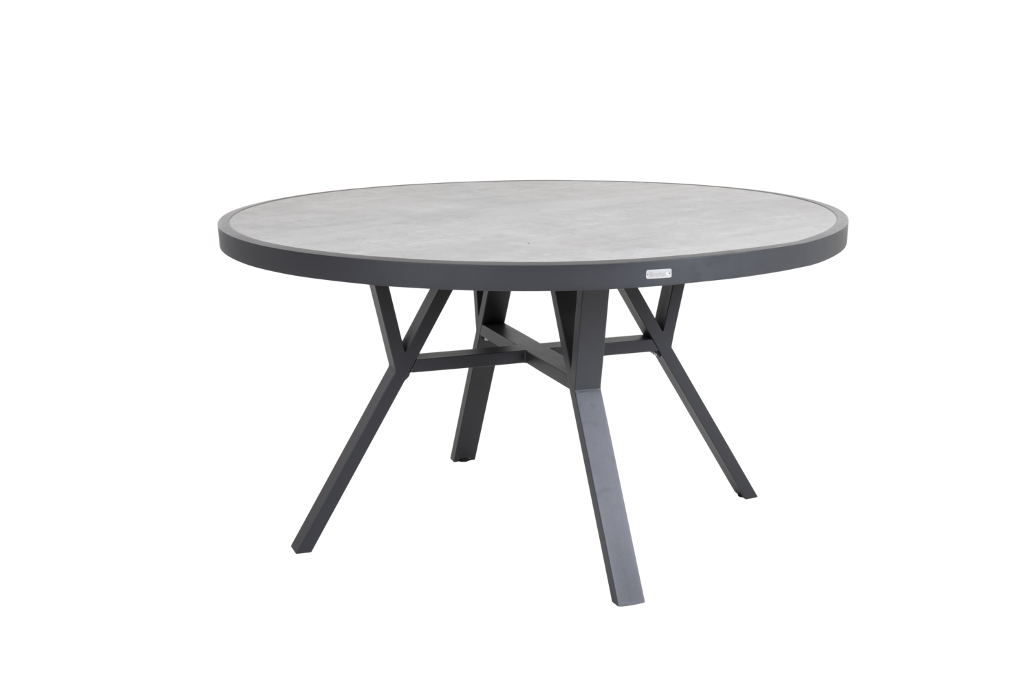 Samvaro table à manger Anthracite/Gris