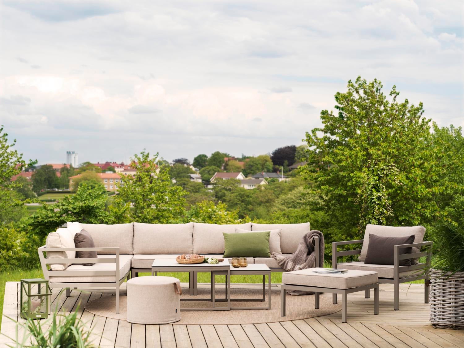 Weldon fauteuil Khaki/Sand