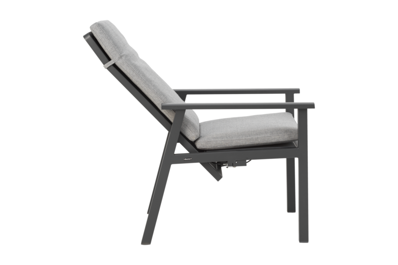 Samvaro fauteuil avec dossier réglable Anthracite/Pearl grey