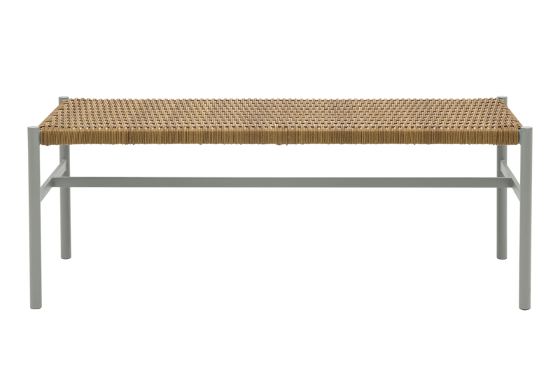 DK banc Light Grey/Natur