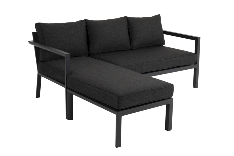 Delia divan Anthracite/gris