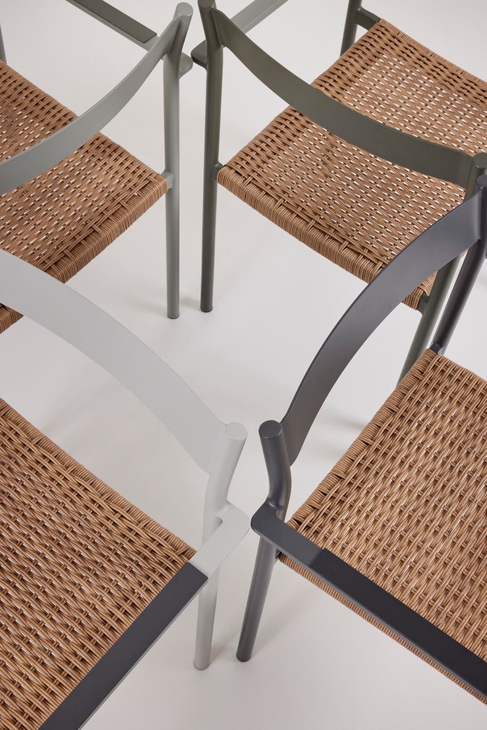 DK chaise de table Light Grey/Natur