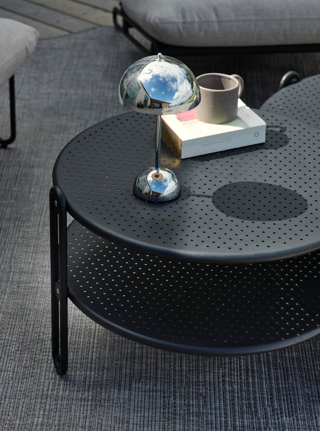Blixt table salon Noir