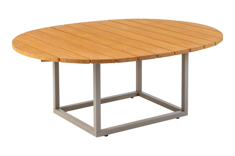 Olive table salon Khaki/Bamboo