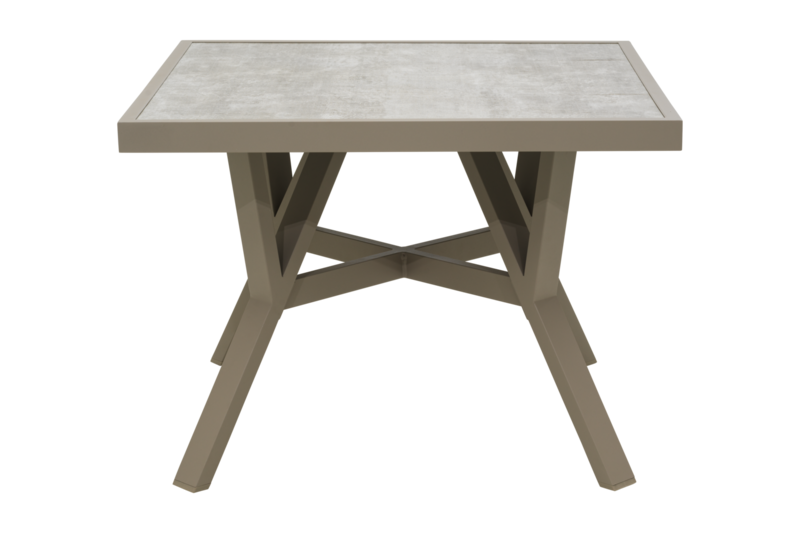Samvaro High table salon Khaki