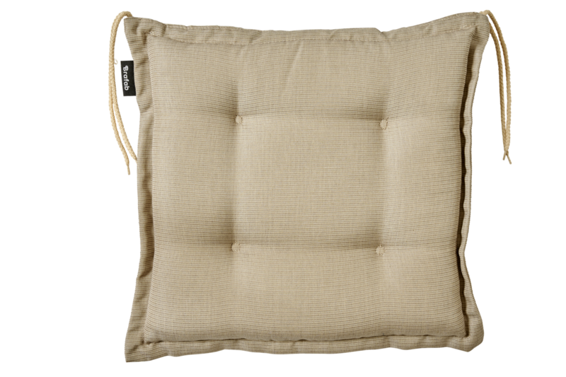 Florina coussin de chaise Taupe