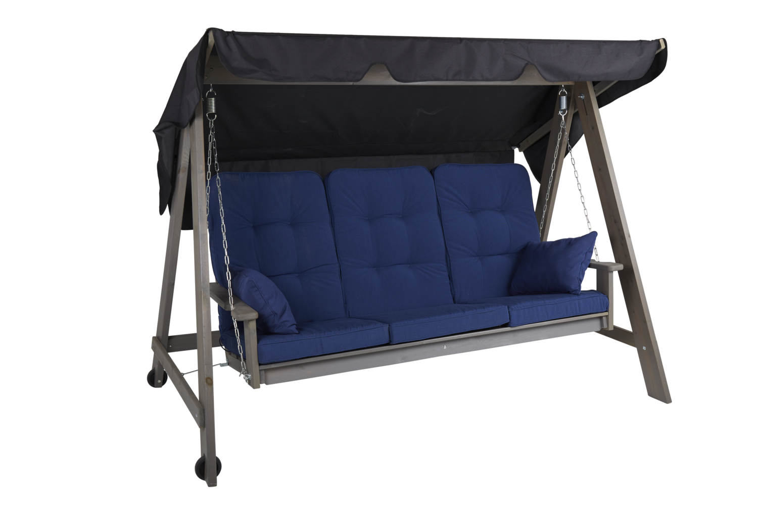 Iduna set coussins de balancelle Bleu