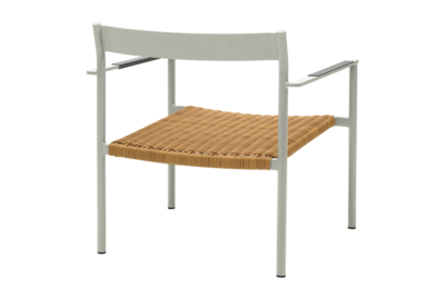 DK fauteuil lounge Light Grey/Natur
