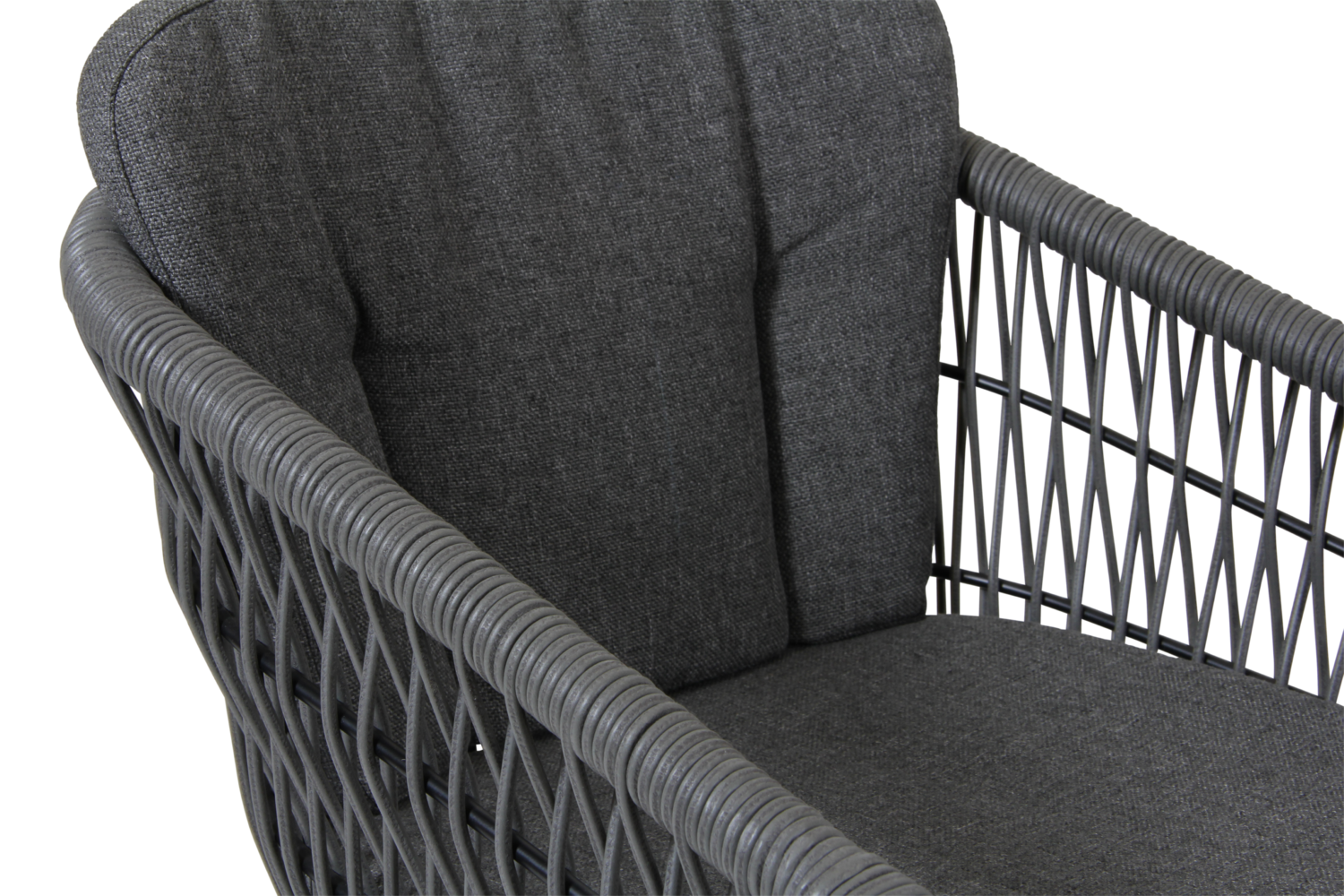 Kenton fauteuil Gris/gris