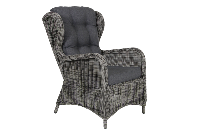 Rosita fauteuil Gris/gris