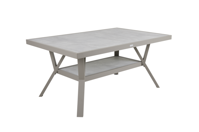 Samvaro table salon Khaki/sable