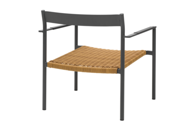 DK fauteuil lounge Antracit/Natur