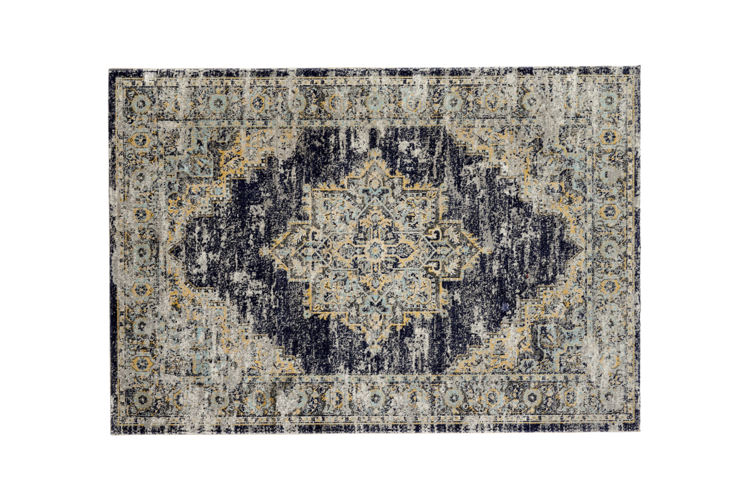 Amarante tapis Bleu clair/gris