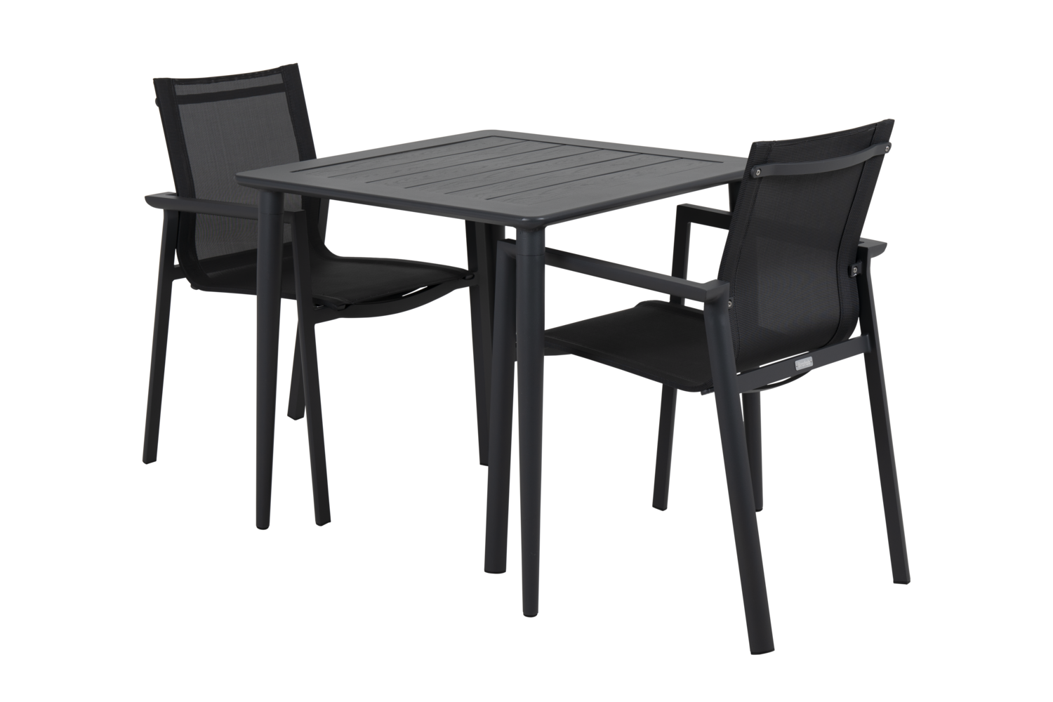 Delia fauteuil Anthracite/Noir