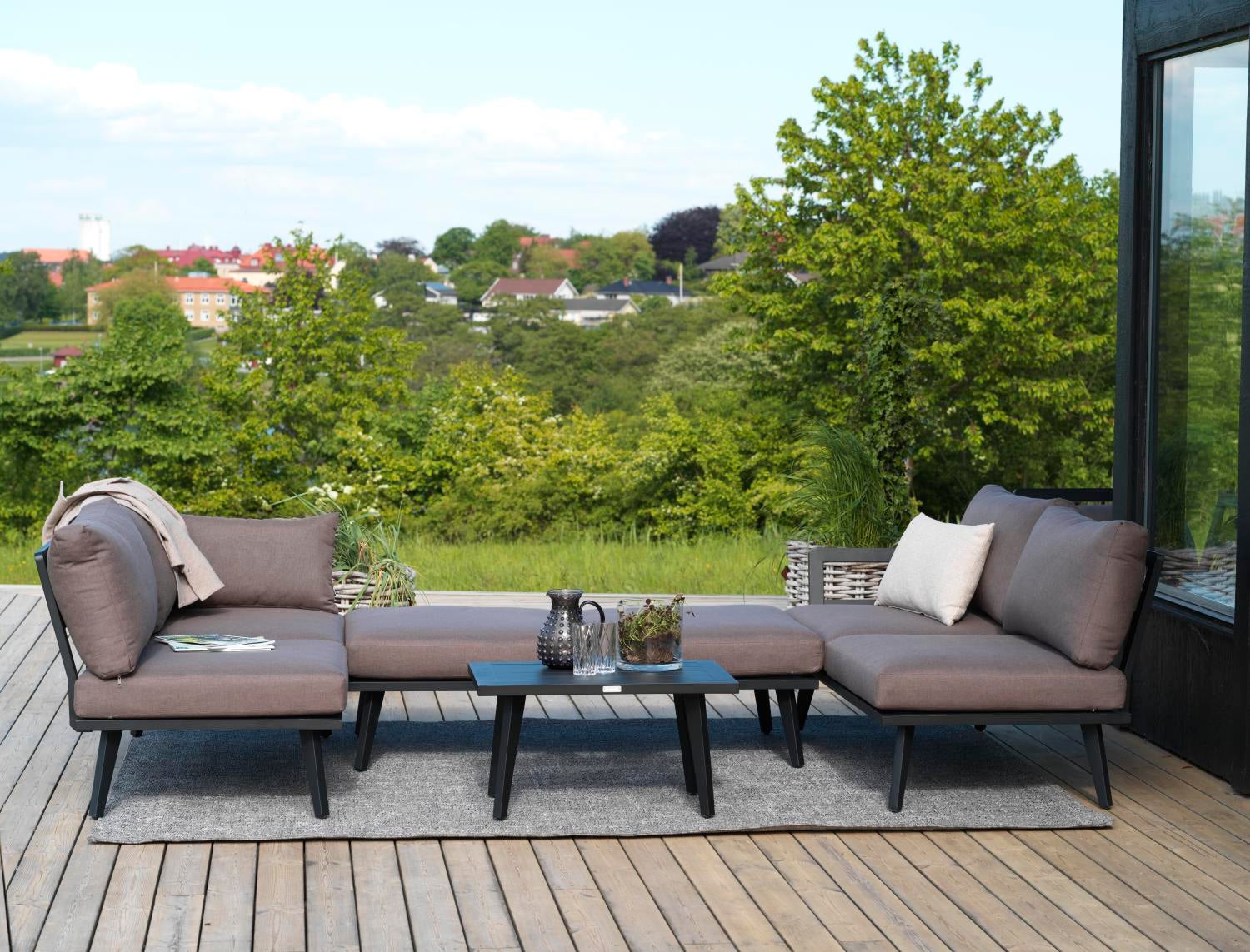 Villac assise Blanc/Bistro brown