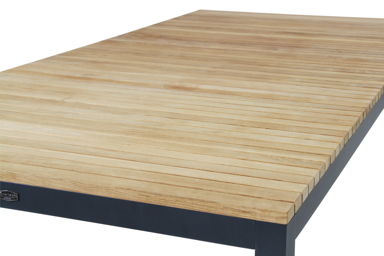 Zalongo table à manger Couleur naturelle/gris