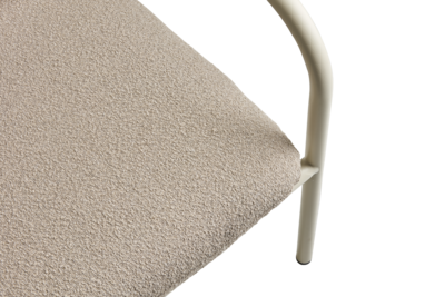 Bendt Canapé 2 places Pearl White/Teddy Beige