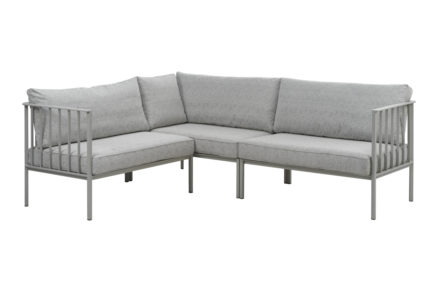 Upper salon de jardin Light Grey/Digi Grey