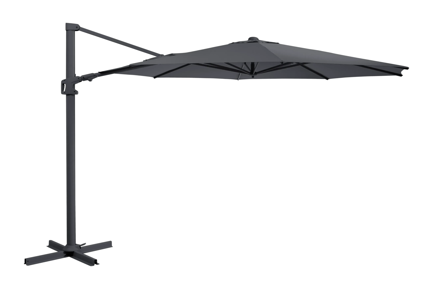 Vinovo parasol sans pied Anthracite/Gris