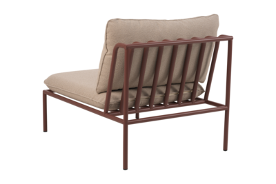 Collier partie centrale Zin Red/Teddy Beige