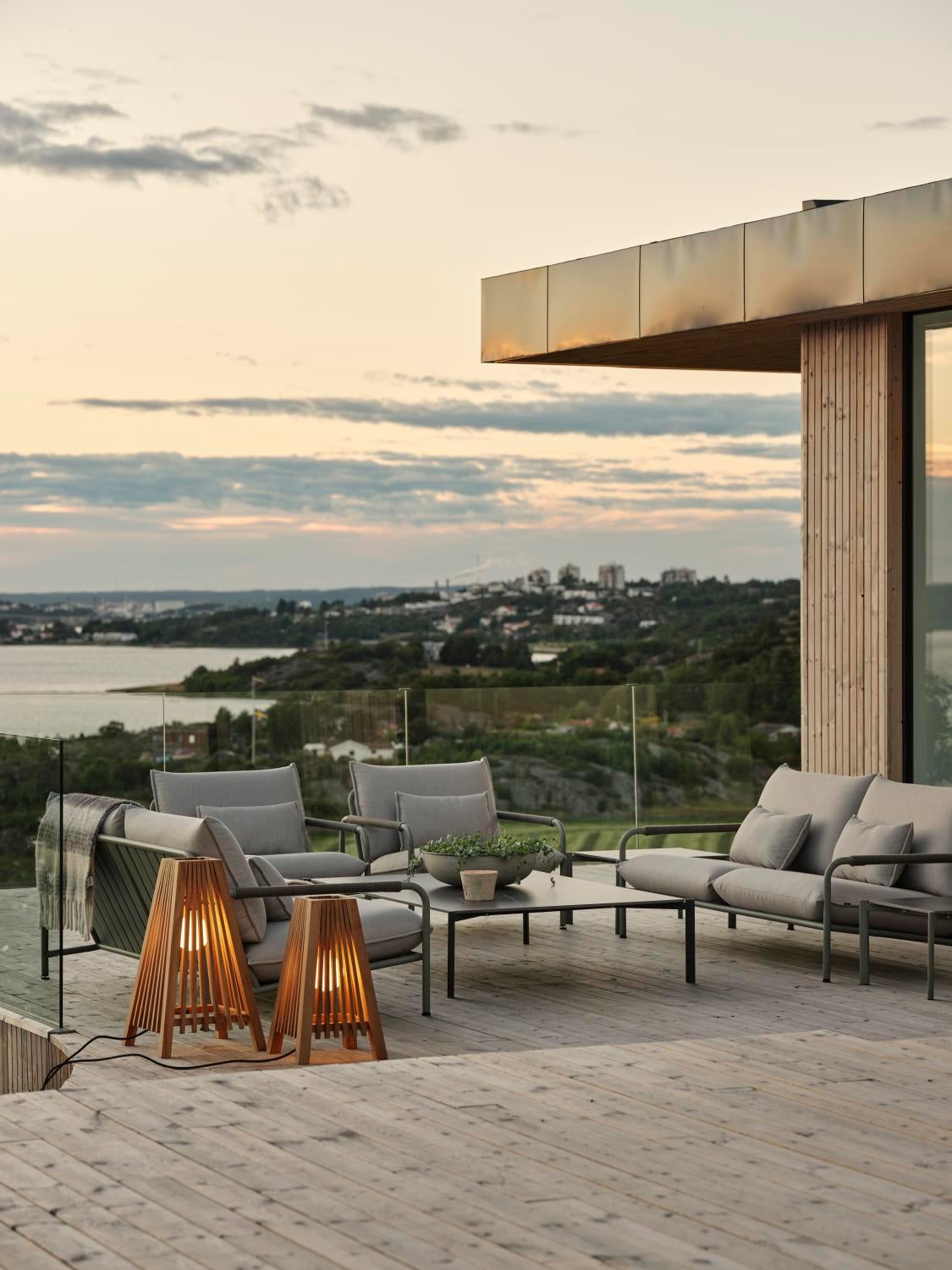 Lerberget fauteuil Dusty Green/ash