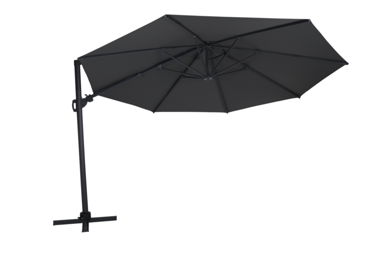 Varallo parasol sans pied Anthracite/gris