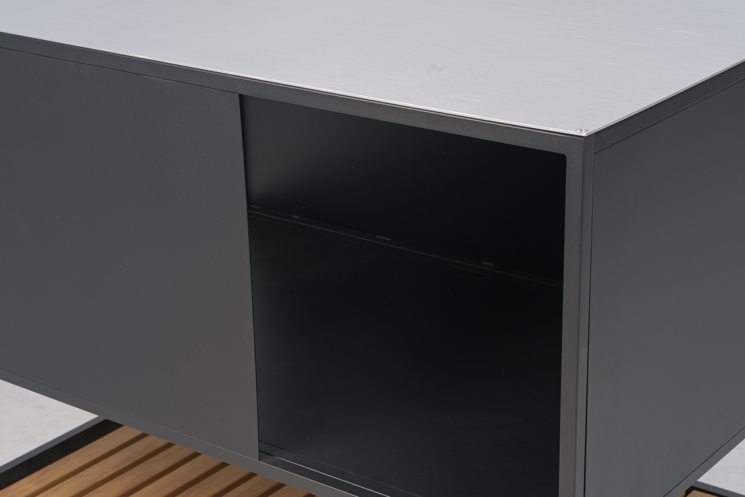 Prep cuisine extérieure Noir