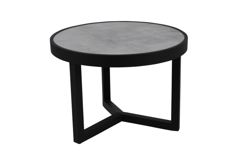 Itonda table salon Noir/gris