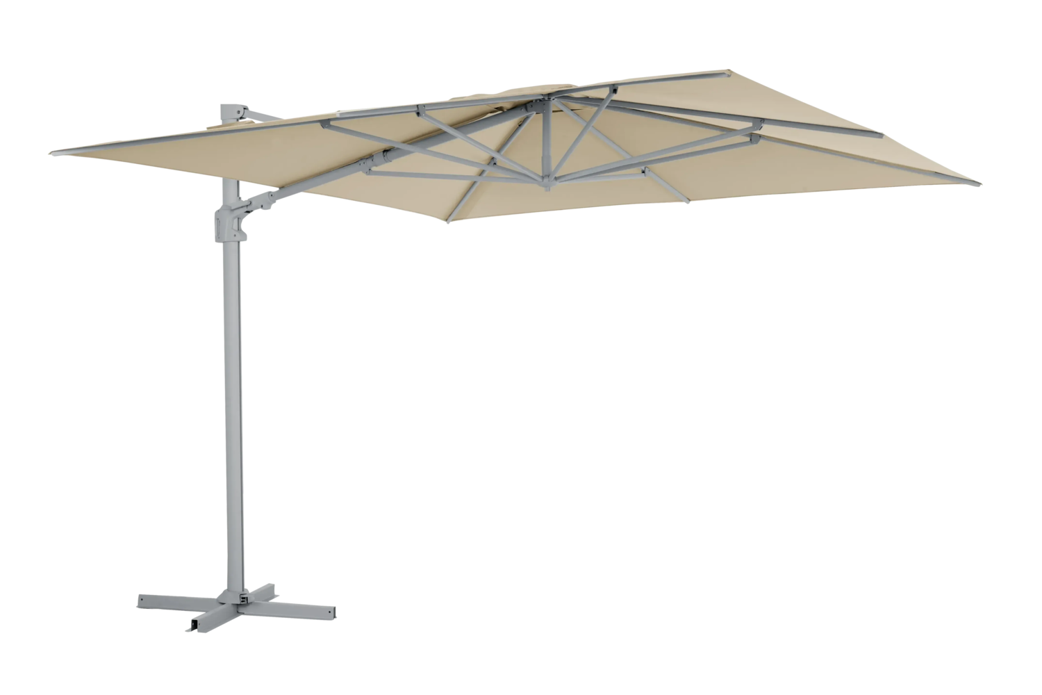 Vinovo parasol sans pied Khaki/Light Grey