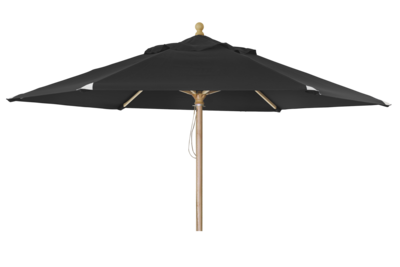 Reggio parasol Couleur naturelle/noir
