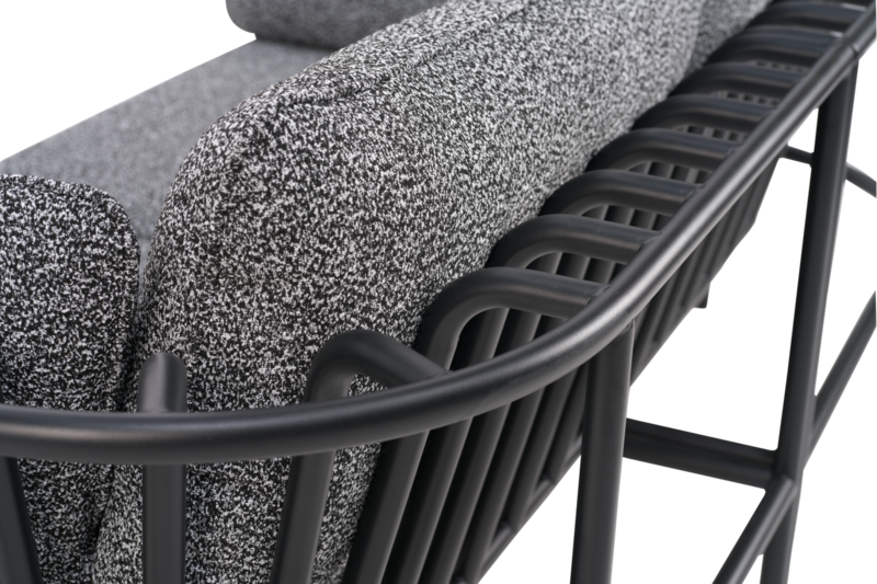 Collier fauteuil Noir/Teddy Ant