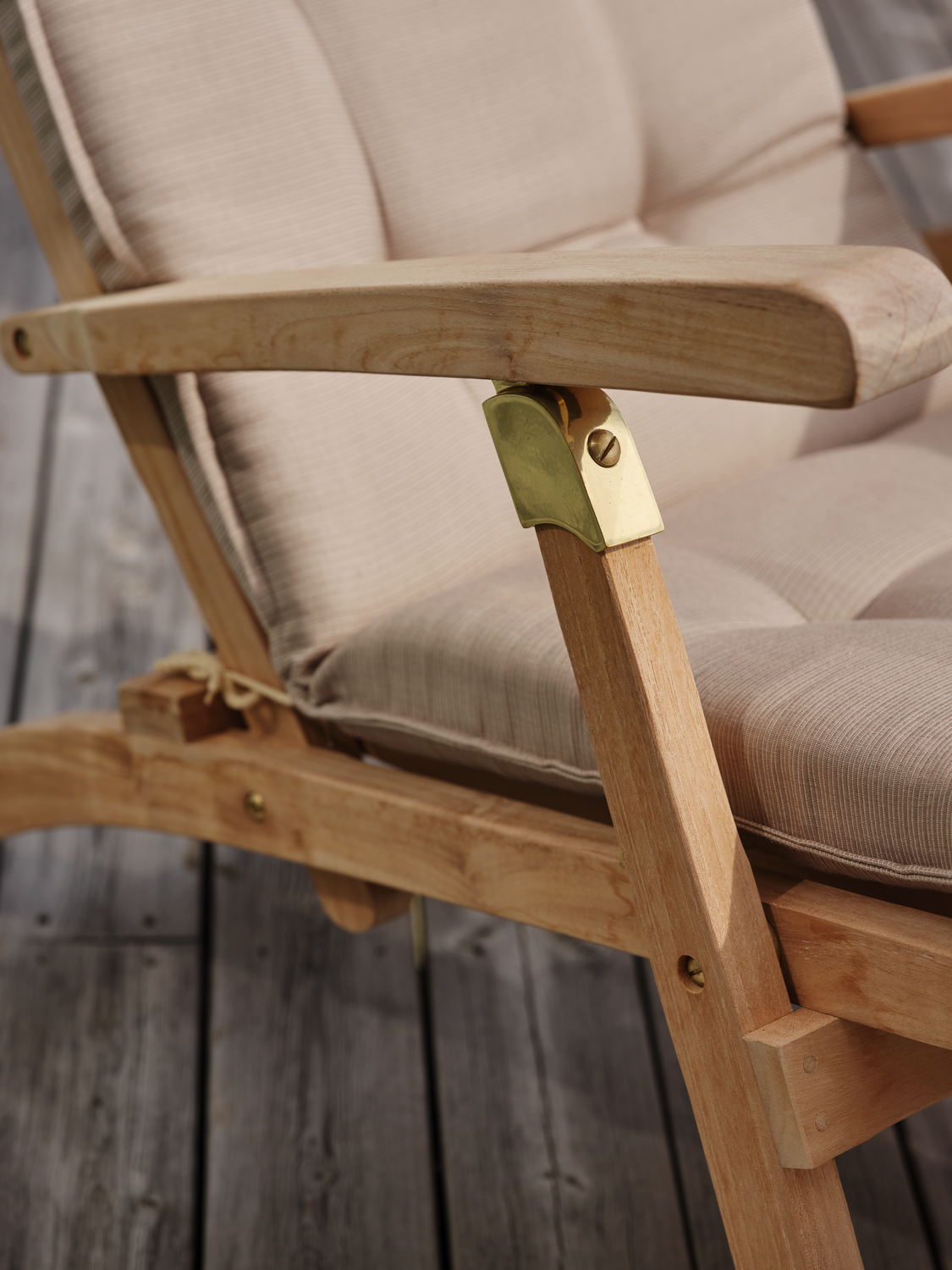 Florina coussin de transat Taupe