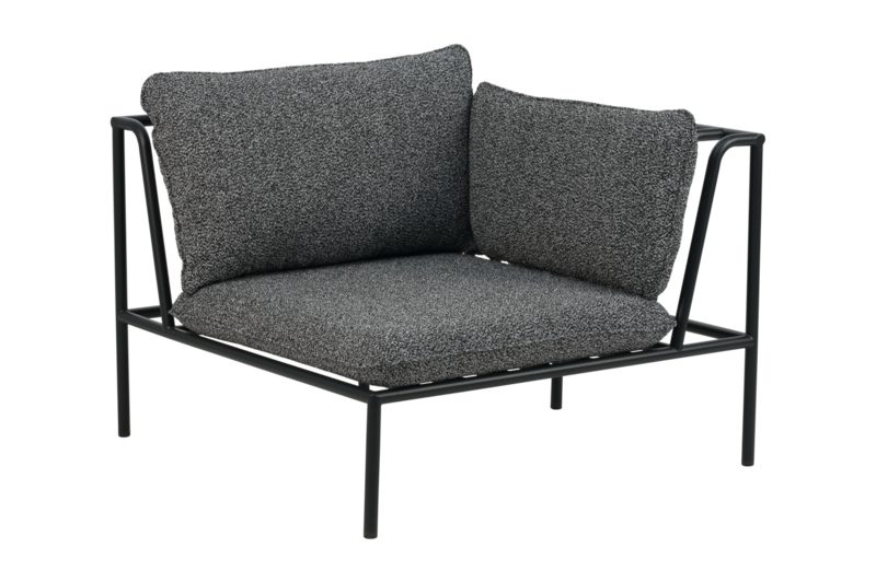 Collier angle Noir/Teddy Ant