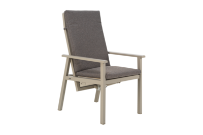 Samvaro fauteuil avec dossier réglable Khaki/Soft Dawn