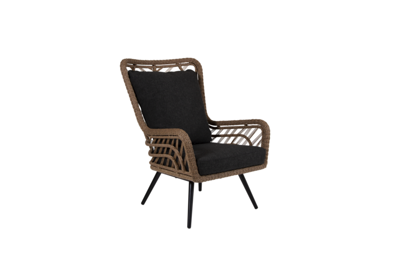 Sunside fauteuil Couleur naturelle/taupe