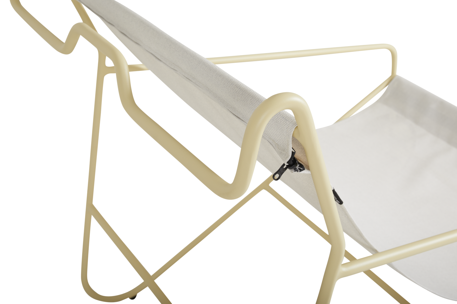 Poul Chair fauteuil lounge Lemon/Off-white