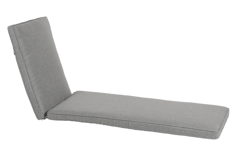 Leone coussin chaise longue Gris