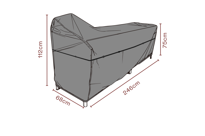 Cover cuisine extérieure Noir