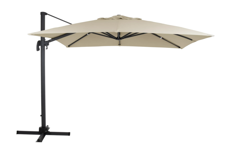 Linz parasol sans pied Anthracite/khaki
