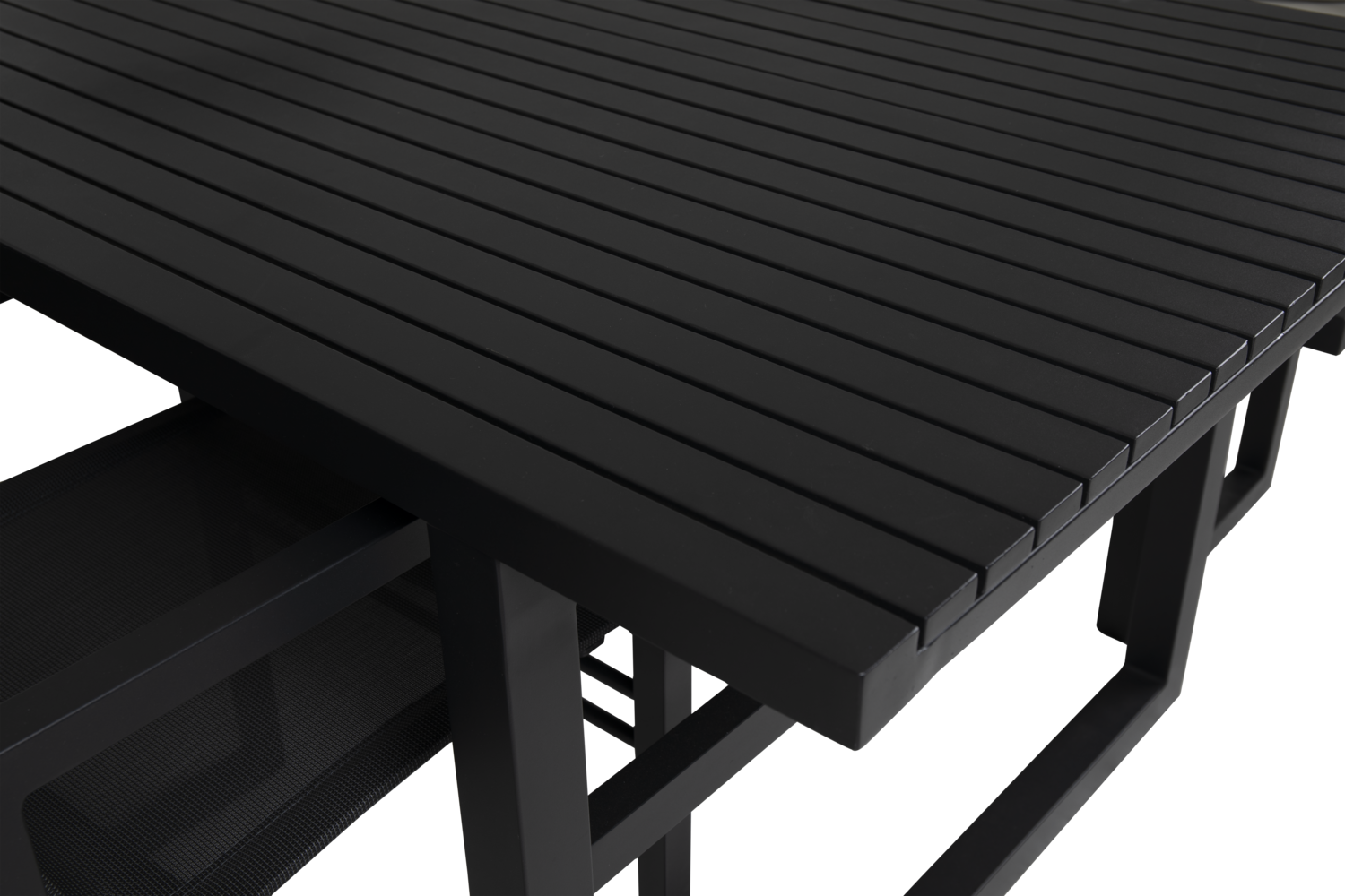 Vevi table à manger Noir