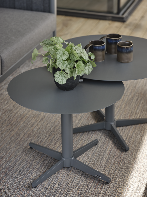 Mill table salon Anthracite