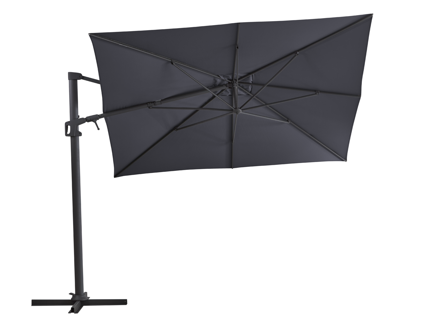 Vinovo parasol sans pied Anthracite/Gris