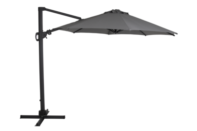 Varallo parasol sans pied Anthracite/gris