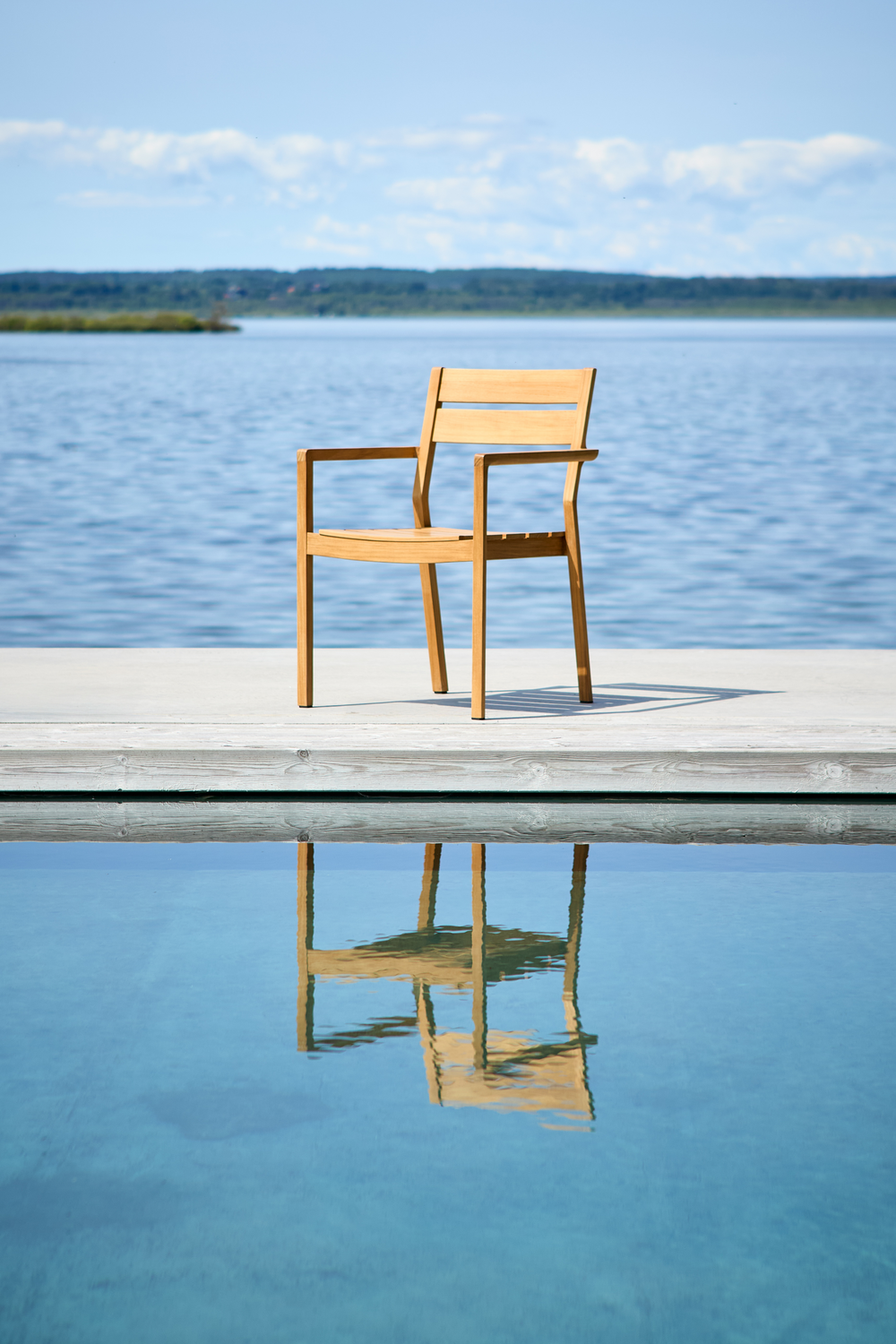 Delia Teak fauteuil Couleur naturelle