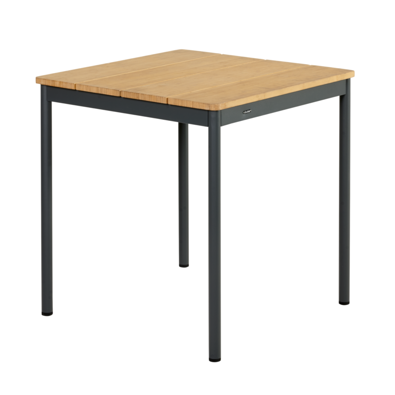 Nox table café Anthracite/Bamboo