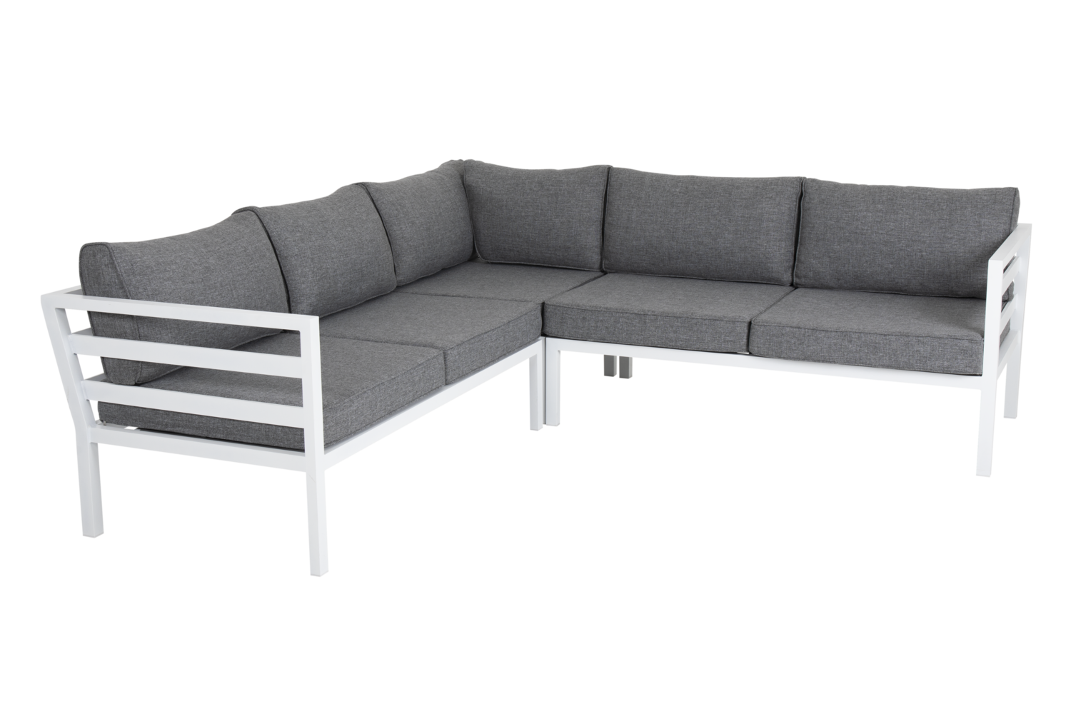 Weldon salon de jardin Blanc/Gris